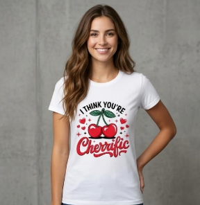 Cherrific Oversized T-Shirt (Female)