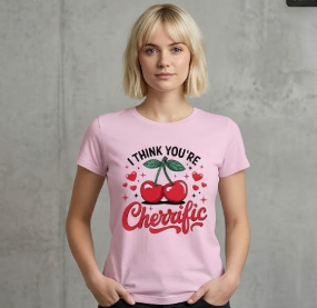 Cherrific Oversized T-Shirt (Female)