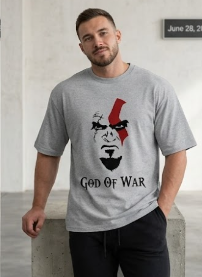 GOD OF WAR (KARTOS Special) Oversized T-Shirt