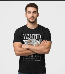ONE PIECE (Monkey.D.Luffy) Crew T-Shirt
