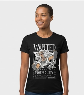 ONE PIECE (Monkey.D.Luffy) Crew T-Shirt