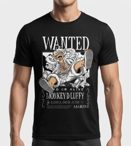 ONE PIECE (Monkey.D.Luffy) Crew T-Shirt