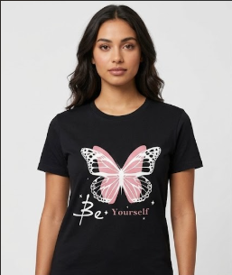 Butterfly Crew T-Shirt (Female)