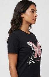 Butterfly Crew T-Shirt (Female)